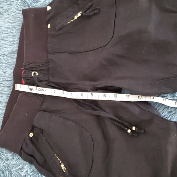 VINTAGE GUESS CROP LINEN PANT XS - Picture 8 of 10